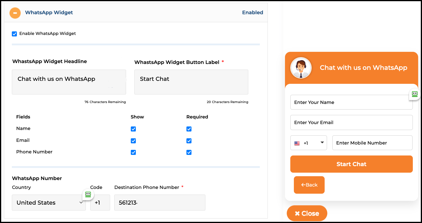 WhatsApp Integration